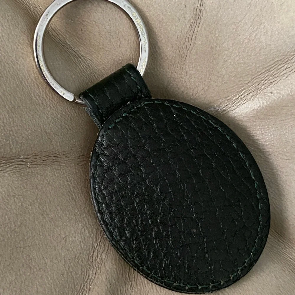 LKNW Vintage Dooney & Bourke Forest/Hunter Wallet & Oval Duck Key Fob Ring Set - Picture 13 of 13